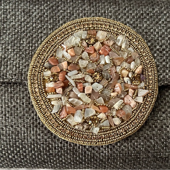 Samser Medallion Beaded Clutch (Brand New) - Picture 4 of 5